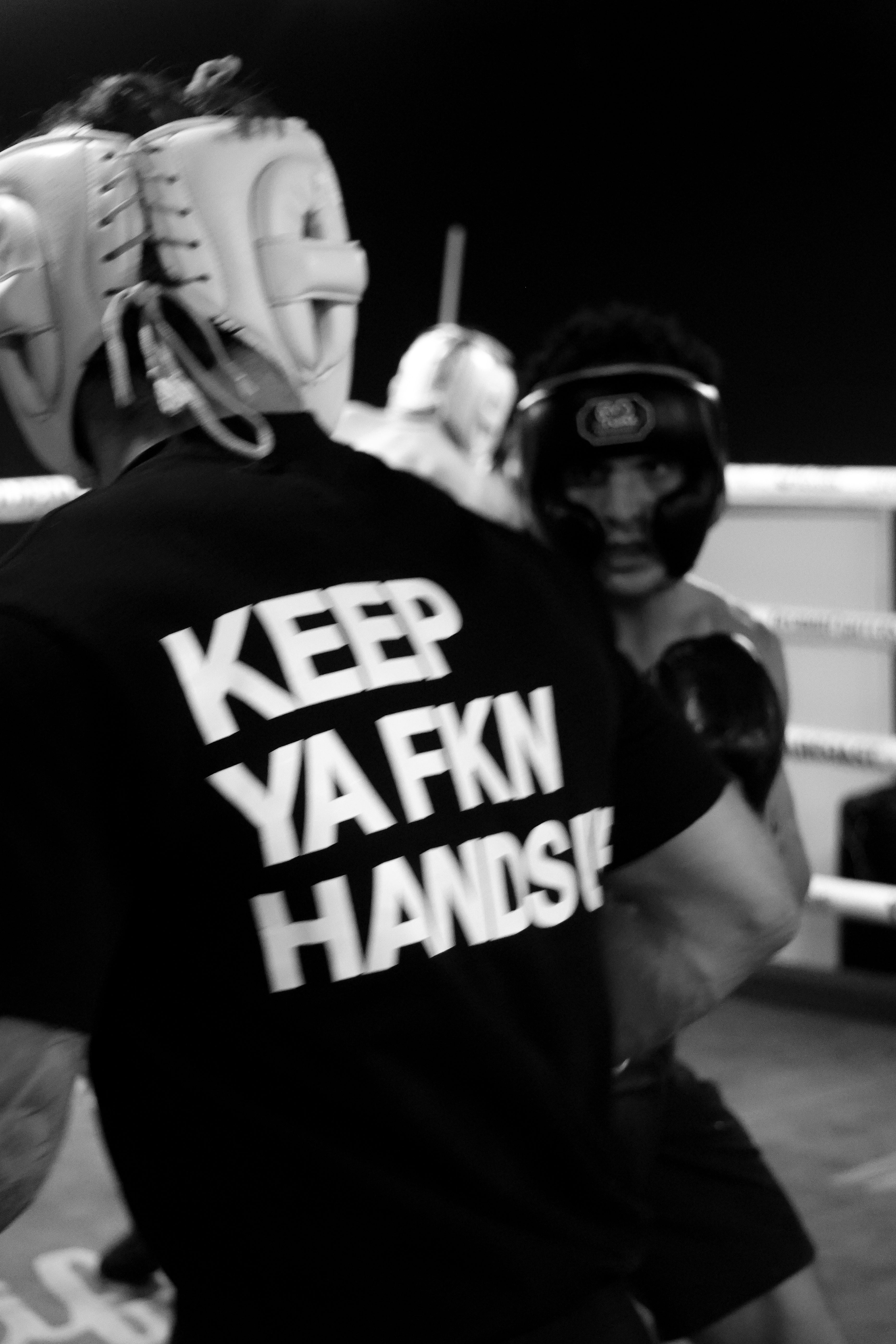 Keep Ya Fkn Hands Up Heavy Tee