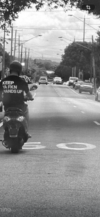 Keep Ya Fkn Hands Up Heavy Tee