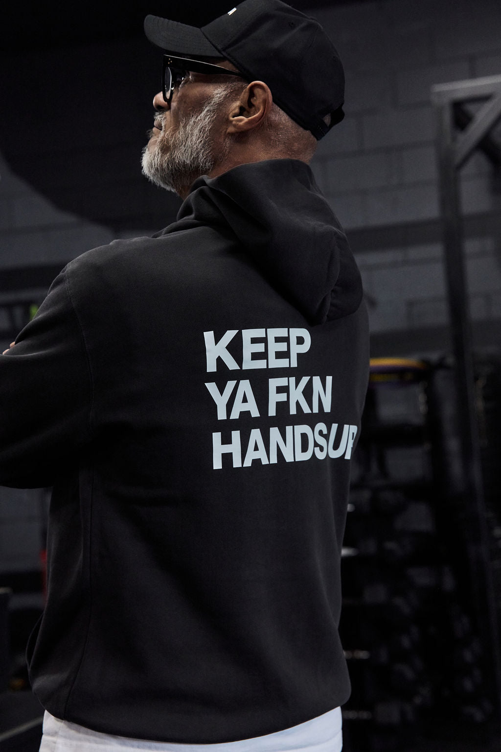 Keep Ya Fkn Hands Up Relax Hoodie